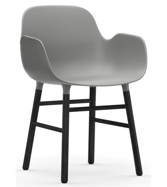 Form Normann Copenhagen Poltrona con Gambe In Legno