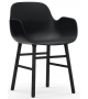 Form Normann Copenhagen Poltrona con Gambe In Legno