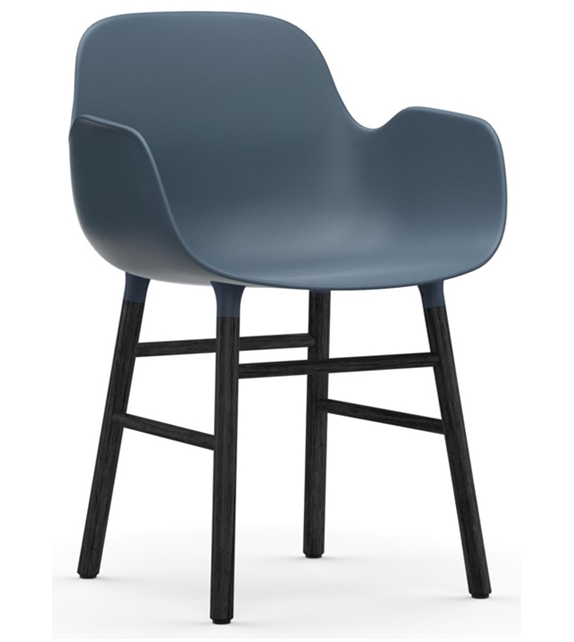 Form Normann Copenhagen Poltrona con Gambe In Legno