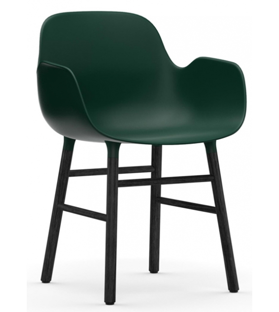 Form Normann Copenhagen Poltrona con Gambe In Legno