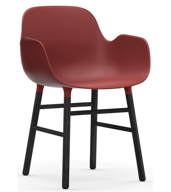 Form Normann Copenhagen Poltrona con Gambe In Legno