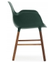 Form Normann Copenhagen Poltrona con Gambe In Legno