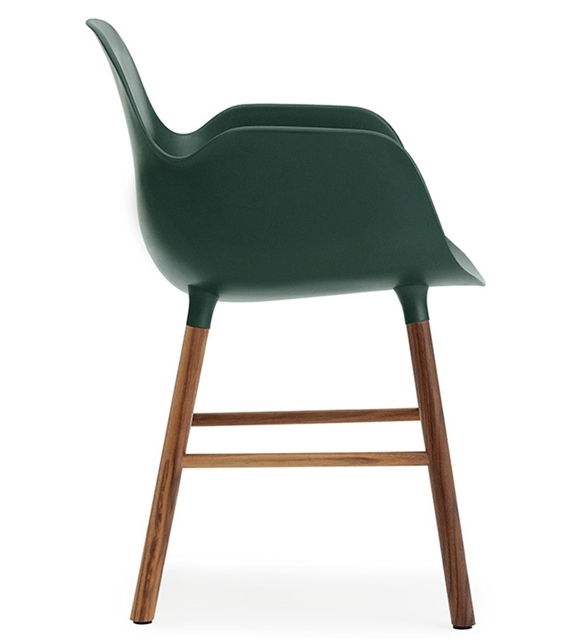 Form Normann Copenhagen Poltrona con Gambe In Legno