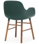 Form Normann Copenhagen Poltrona con Gambe In Legno