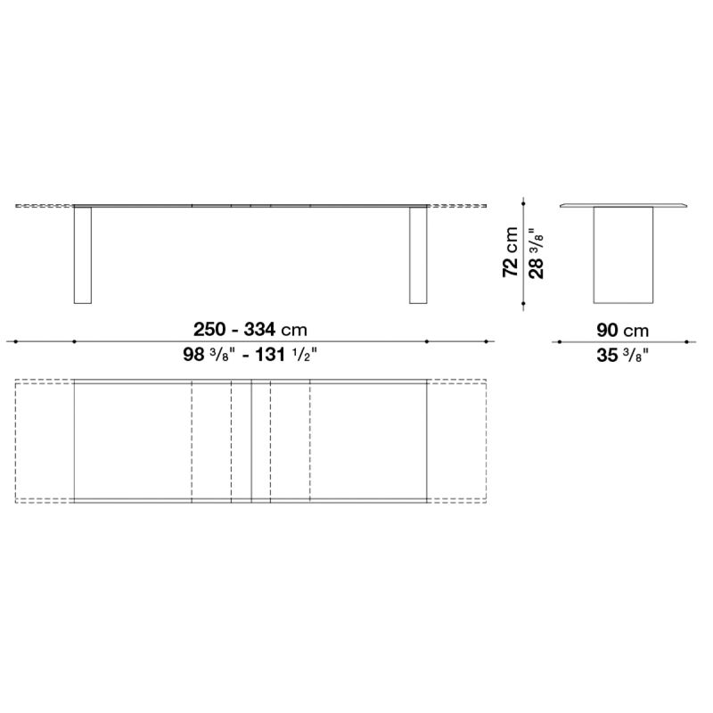 Assiale B&B Italia Table - Milia Shop